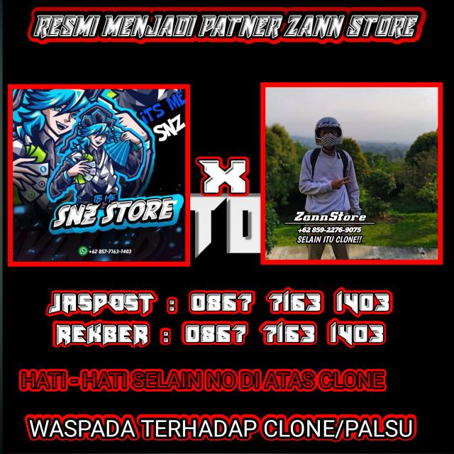 STOCK SNZ STORE X ZannStore Whatsapp group