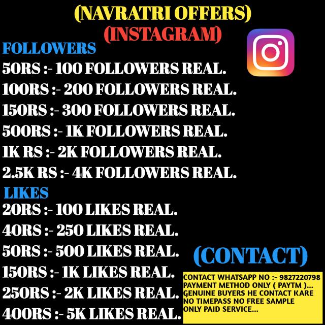 INSTAGRAM REAL FOLLOWERS🤝