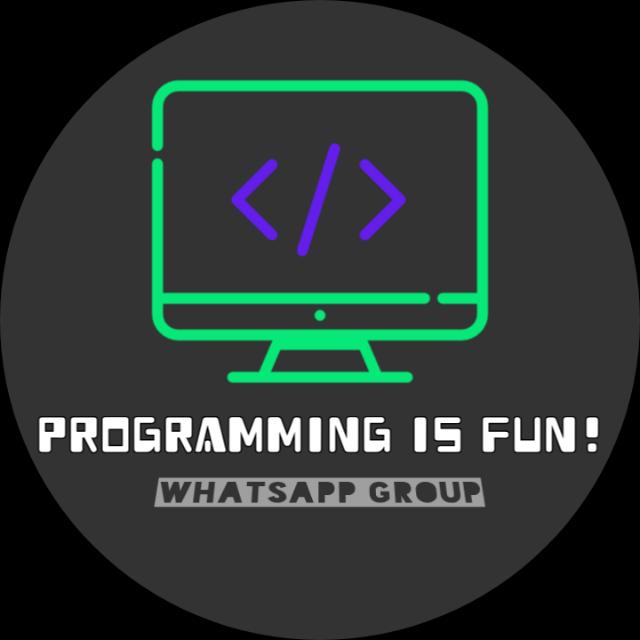Programming Is Fun