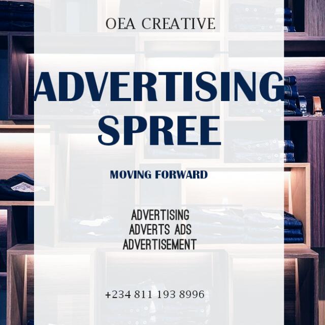 ADVERTISING SPREE