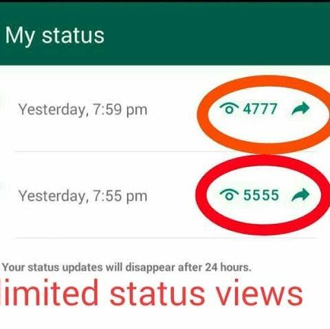 Increase status views whatsapp Whatsapp group