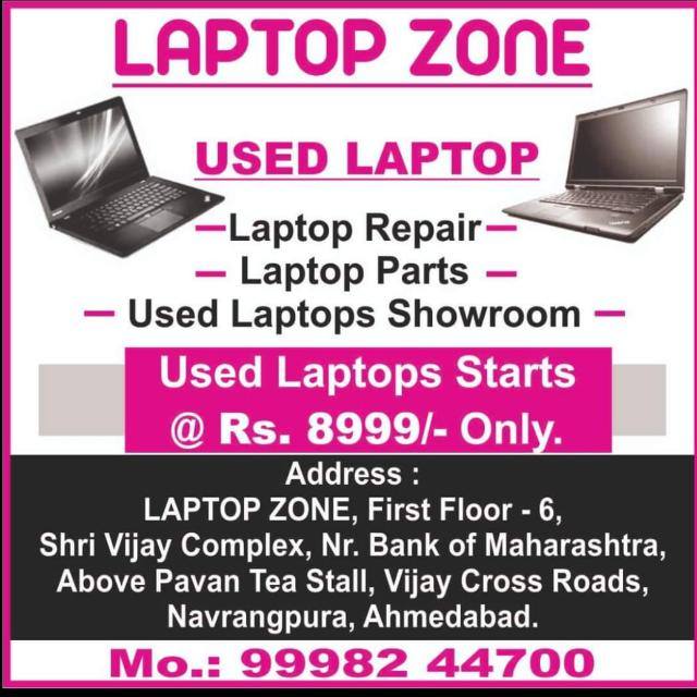 Laptop Zone Ahmedabad ?