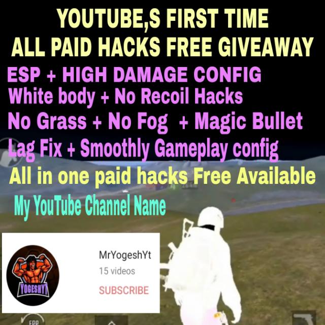 BGMI HACKS ALL CONFIG
