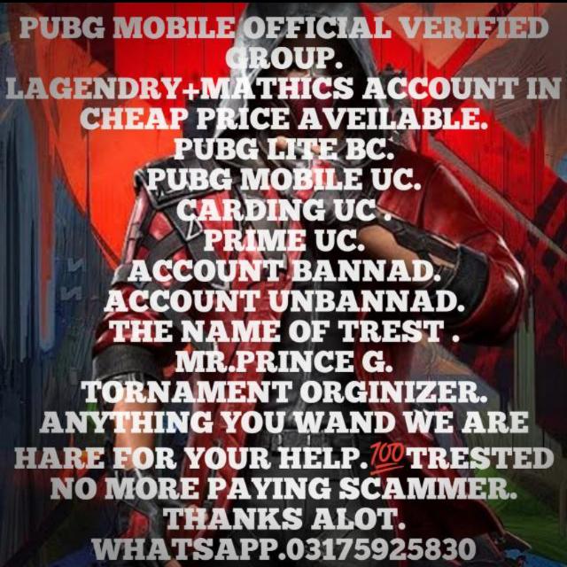 PUB? G UC AND account selar?
