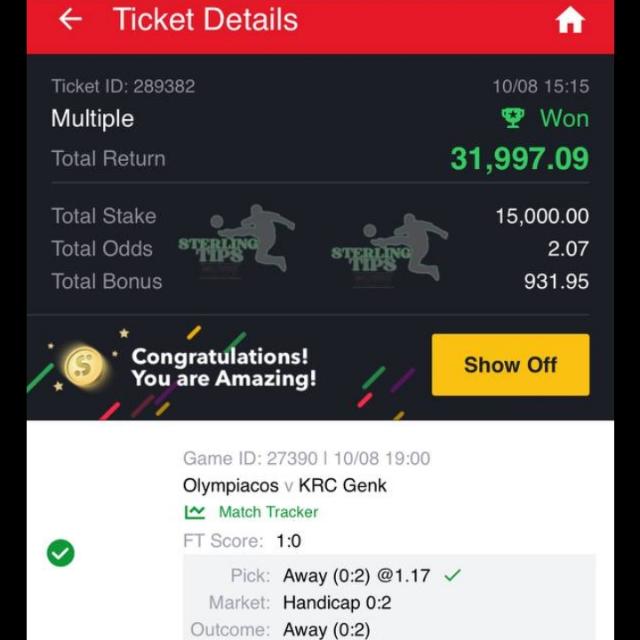 M tips odds??