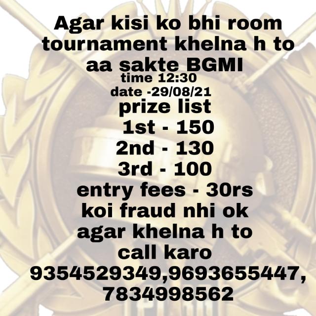 Bgmi tournament 