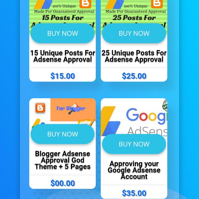 AdSence approval
