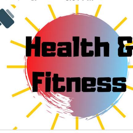 Health and fitness produc