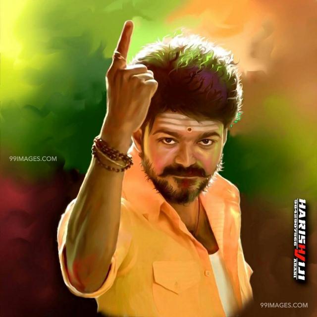 ?? Thalapathy fans mass??