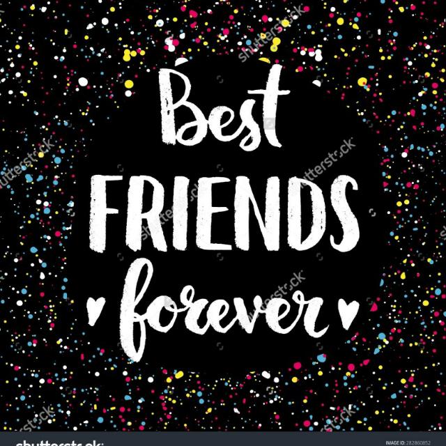 Friends forever.......?