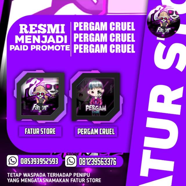 STOCK FATUR STORE X OWN 1 Whatsapp group