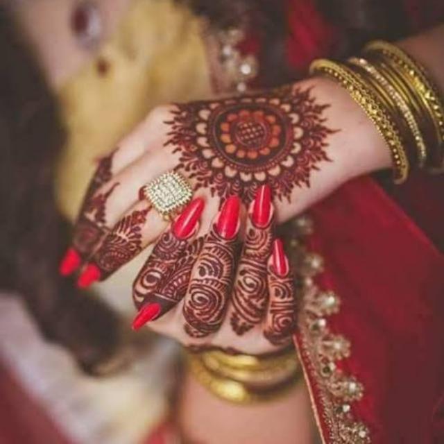 Heena Mehandi design