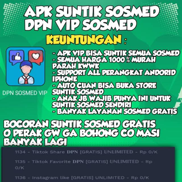 MEMBER PENGAJARAN/BUY APK SUNTIK SOSMED