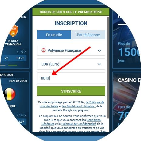 Univers du gain 1xbet??