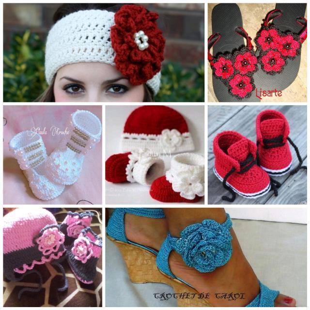 CROCHET BABY SHOES 4 SALE