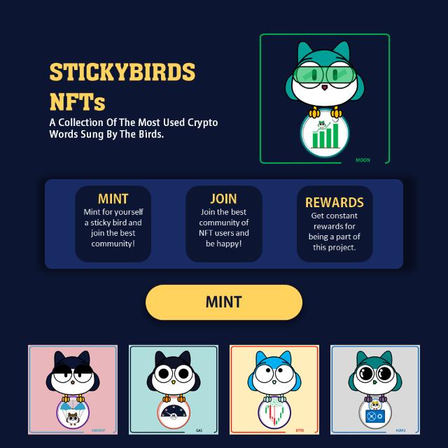 Sticky Birds NFTs ?????