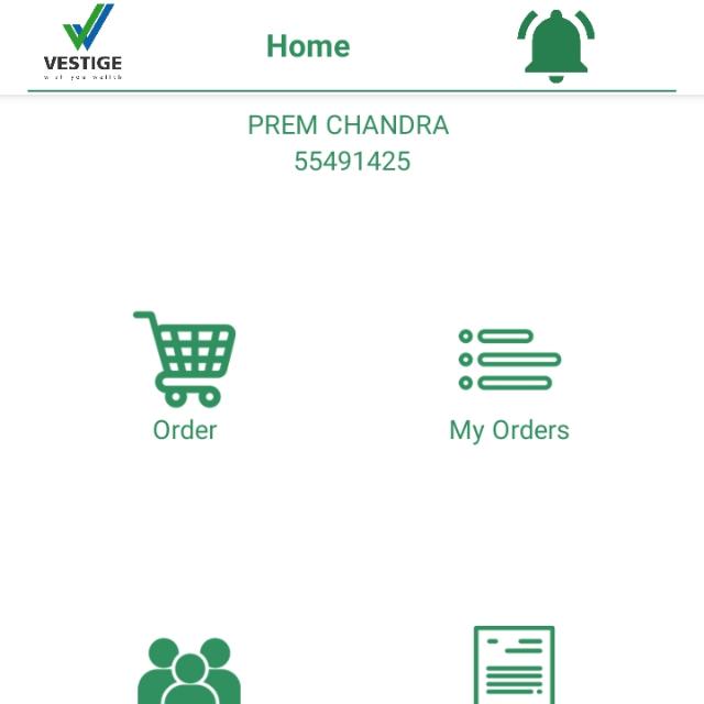 Vestige Whatsapp group