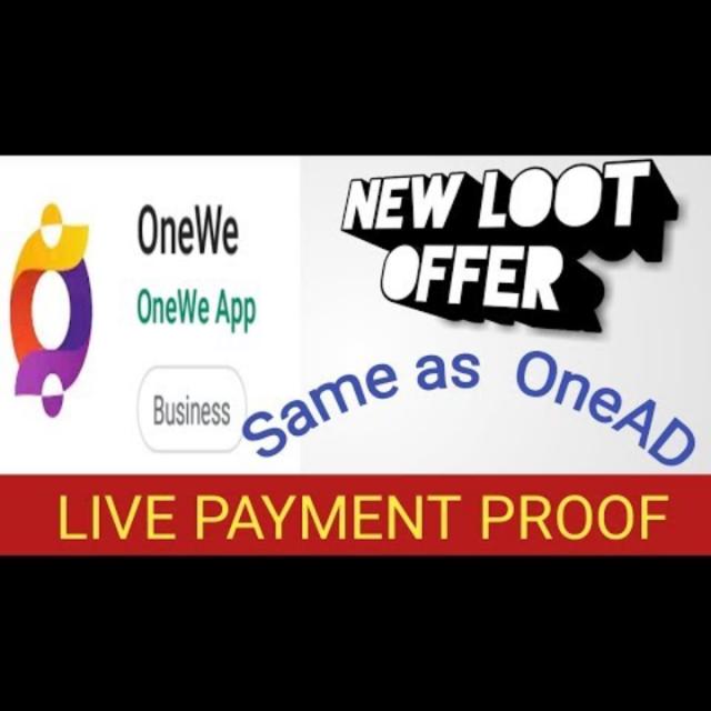 Onewe new earnings app