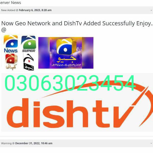 Satellite Dish Updates