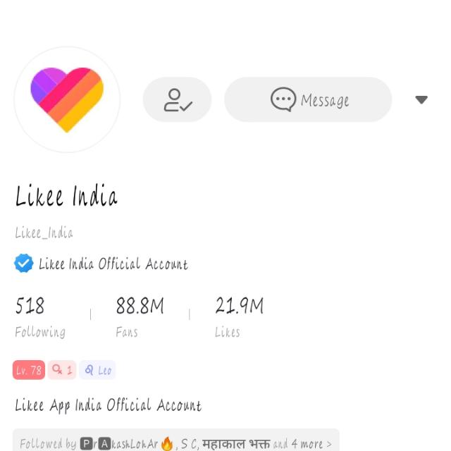 Likee india?????