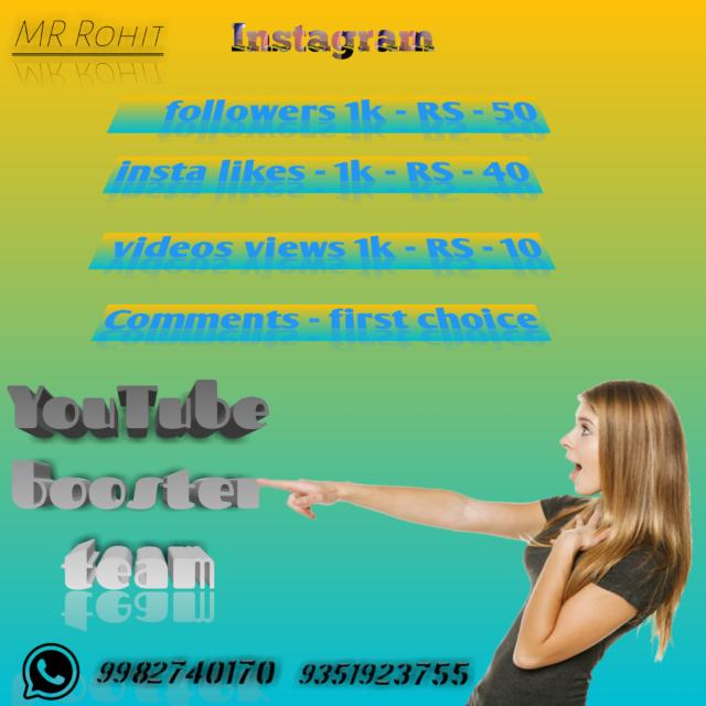Paid Followers and like ?