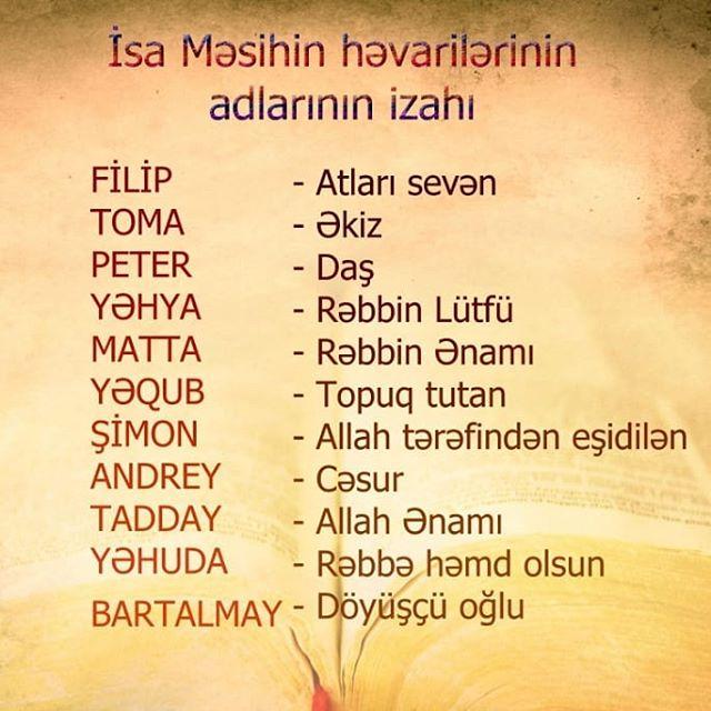İsa Məsih Azərbaycanda ✝️