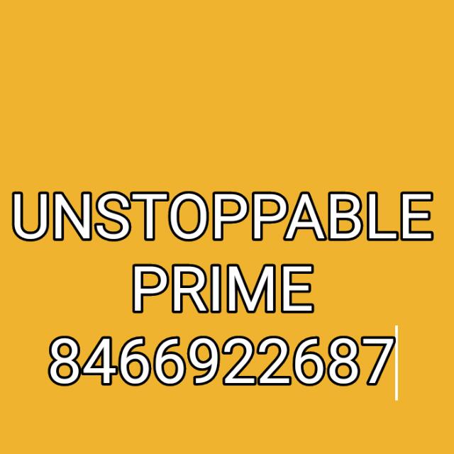 UNSTOPPABLE PRIME
