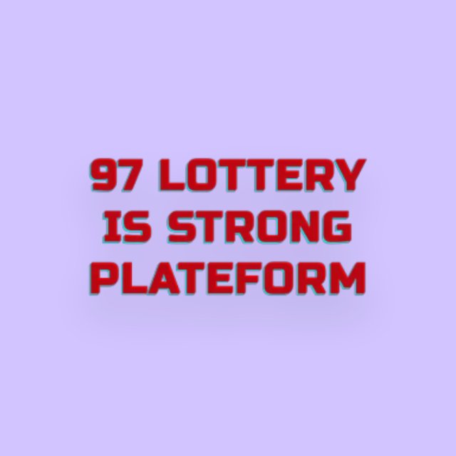 97 LOTTERY SIGNAL GROUP