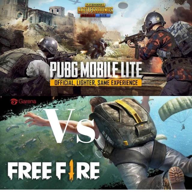 Free fire V/S BGMI