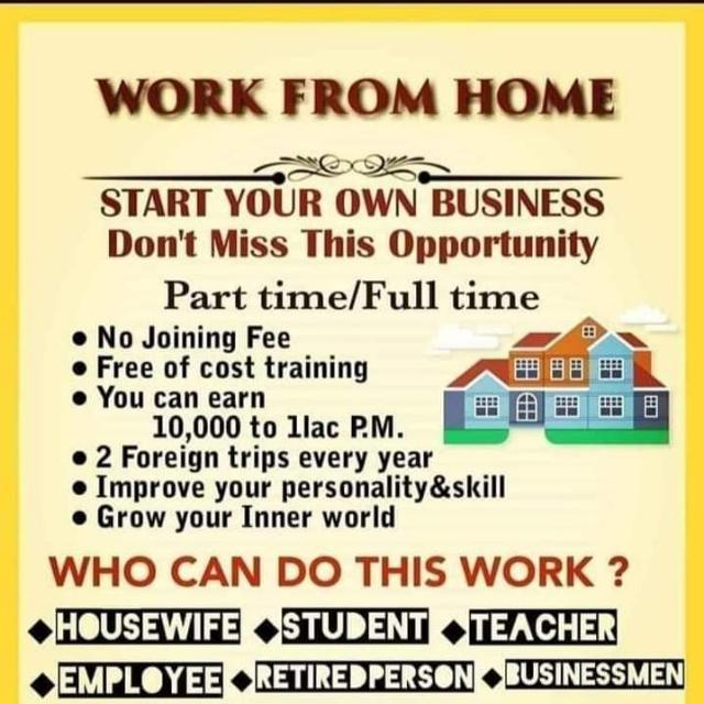 Work From Online Whatsapp group