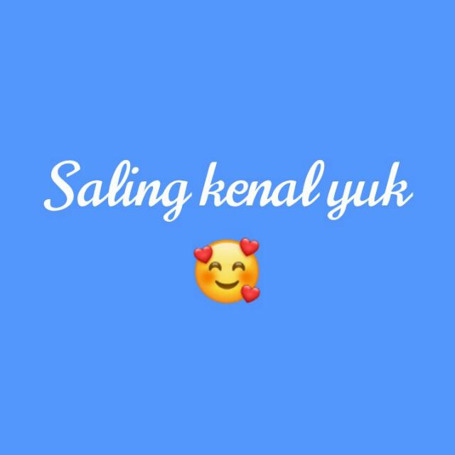 Saling kenal yuk?