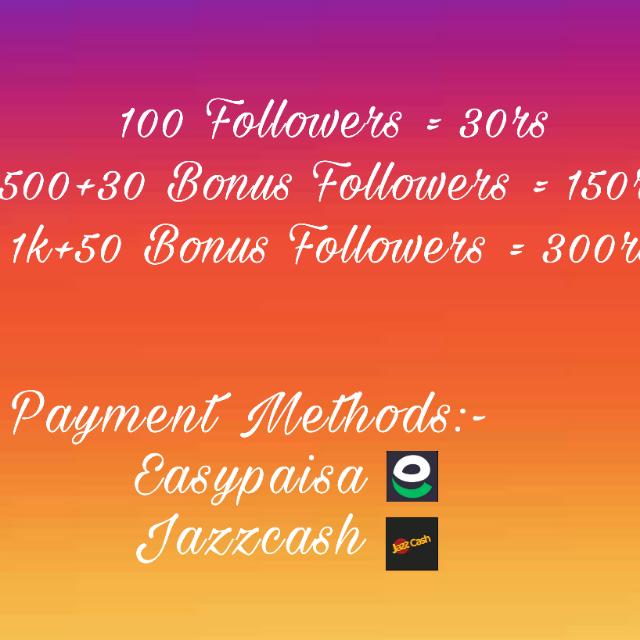 Insta Followers Service