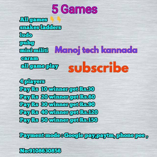 ?5 Game  Tournament ?