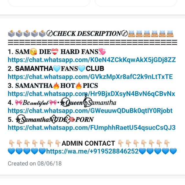 Description Whatsapp group
