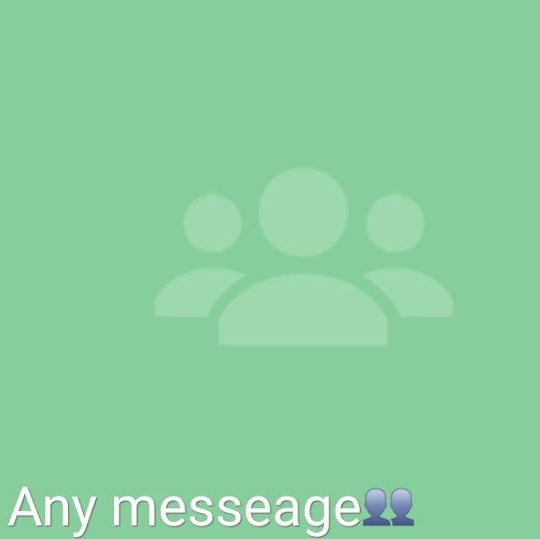 Any messeage??
