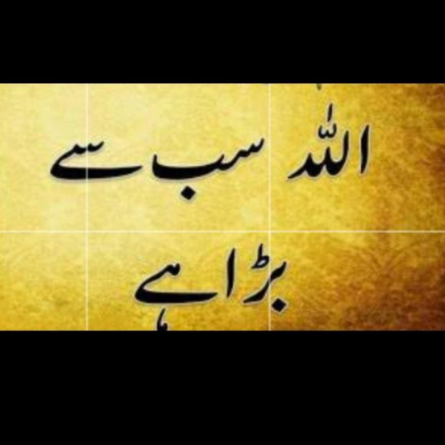 ☝? اللہ سب سے بڑا ہے ?