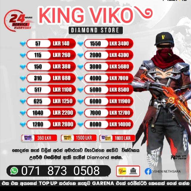 ＶＩＫＯ ＤＩＡＭＯＮＤ ＳＴＯＲＥ ２️⃣??