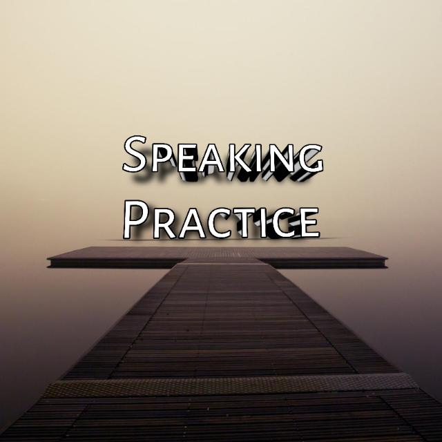 Speaking Practice Whatsapp group