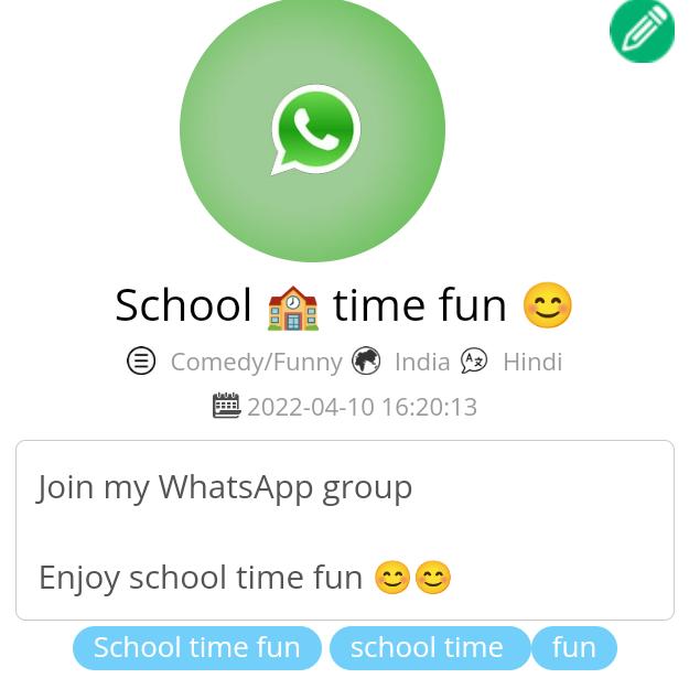 School ? time fun ?