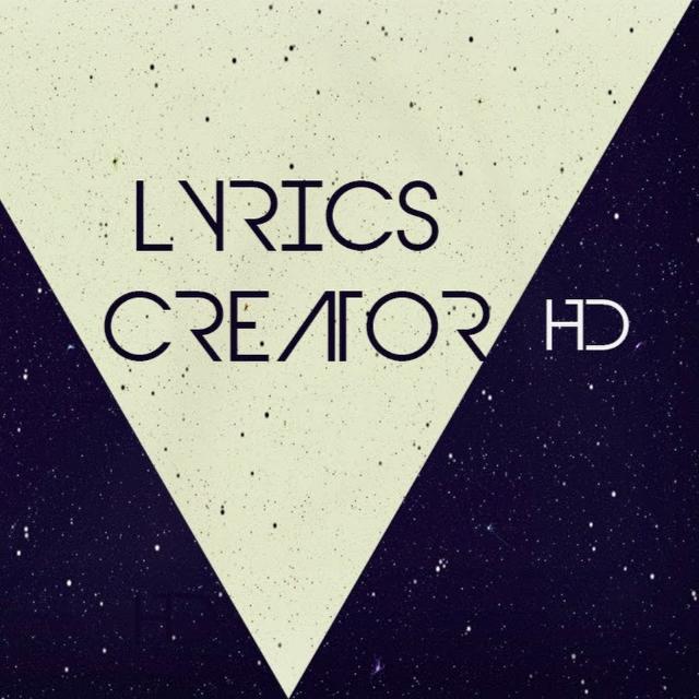 LYRICS VIDEO CREATE??