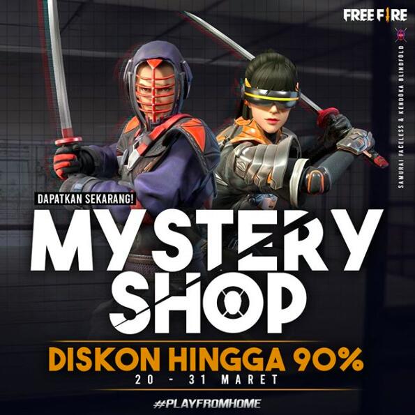 Mystery shop free fire?