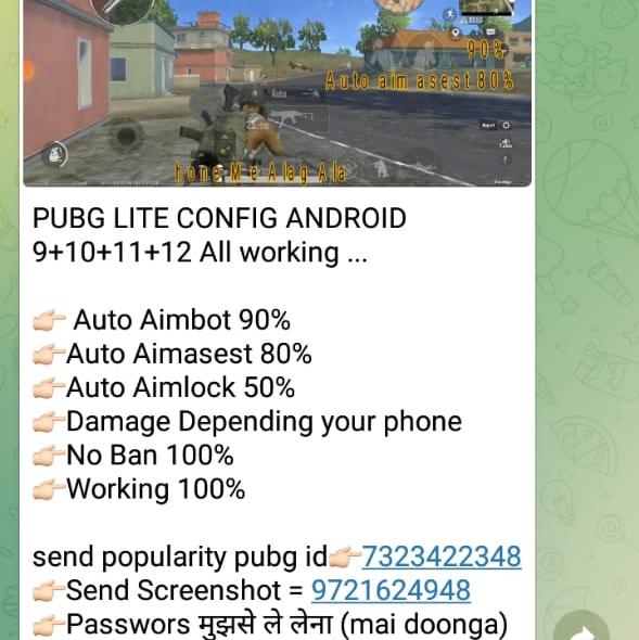 Pubg lite hak cofiq file ?
