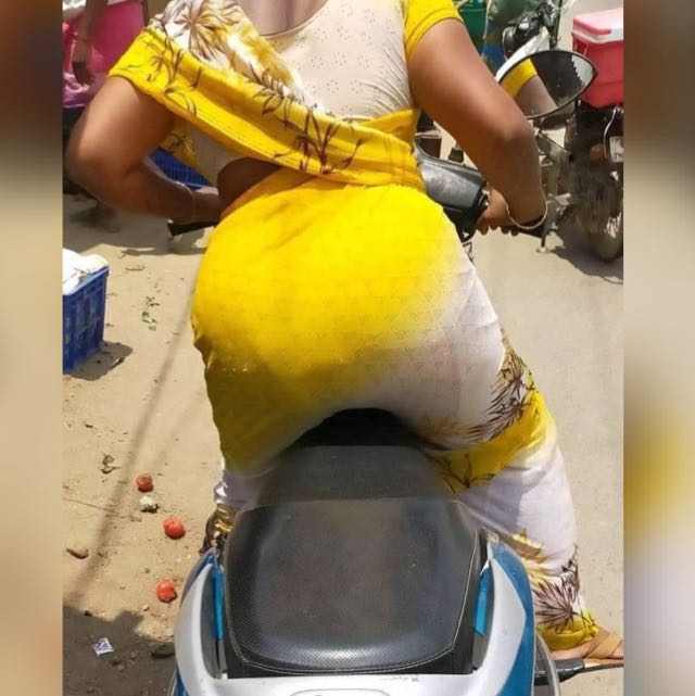ස්කූටි පදින ඇන්ටිලා