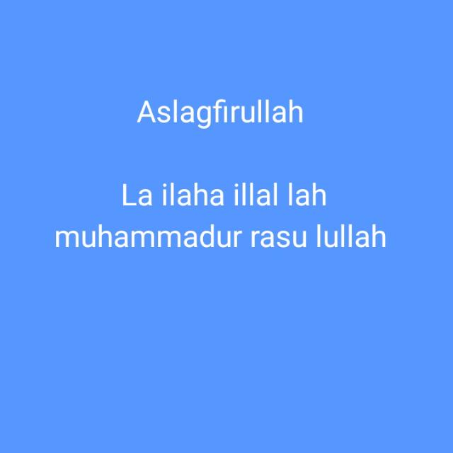 YA.   ALLAH.   MAAF. KAR. DEE ?
