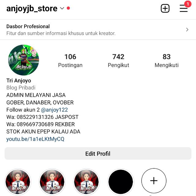 STOK RESS ANJOY STORE Whatsapp group