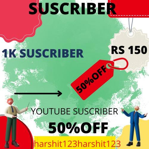 1k suscriber Buy 