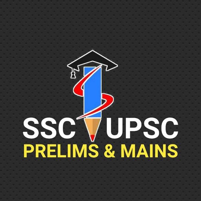 SSC ✏️ UPSC PRELIMS MAINS.