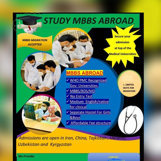 Study MBBS MD abroad