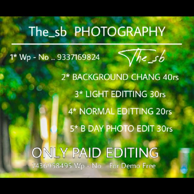 Thesb EDITZ Whatsapp group