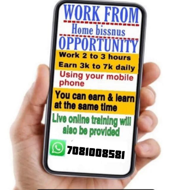 ??Online work from home ?